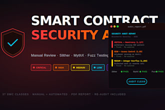 audit solidity smart contract security vulnerabilities slither mythx defi