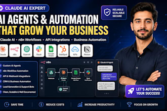 build claude ai agents, n8n automation and ai workflows