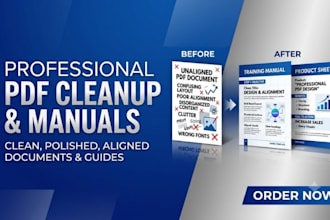 design editable canva ebook product sheet training manual pdf layout cleanup