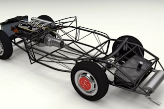 do custom chassis design for car,racing vehicle or trailers,dfm,tubular chassis
