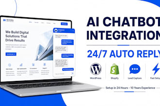 integrate ai chatbot and smart assistant into your website