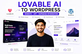 do lovable ai,lovable to wordpress,lovable app, lovable website design supabase