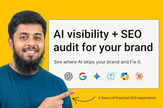 do SEO and ai visibility audit with action plan