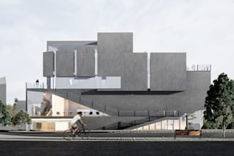 create professional architecture diagrams and presentation boards