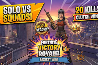 create high CTR fortnite youtube thumbnails