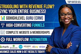 gohighlevel CRM website funnel membership automation workflow service deal