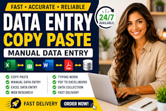 copy paste and data entry