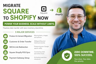 migrate square to shopify or setup square shopify pos