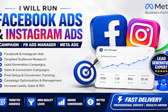 run facebook ads campaign,fb ads manager,instagram ads,lead generation,meta
