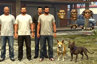 make gta 5 ped, fivem ped, props, animal ped, and modifications