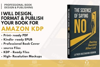 do a KDP cover design