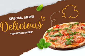 create a professional resturant menu design