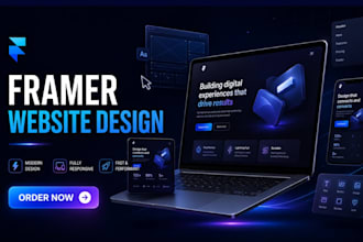 design framer website for your personal brand or portfolio site