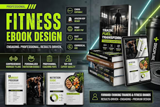 write and design a professional fitness ebook, workout guide, or nutrition PDF