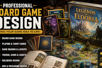design custom board game card game board game design tabletop tcg board game art
