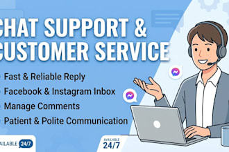 be your social media customer support and chat assistant