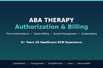 do aba therapy prior authorization and medical billing services