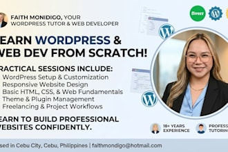 teach you wordpress web devlopment
