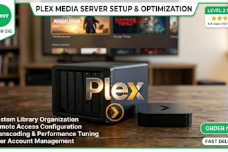 help you set up plex