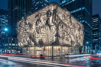 design rhino grasshopper parametric facade and architecture model