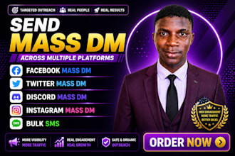 send mass dm facebook mass dm twitter mass dm discord mass dm instagram mass dm