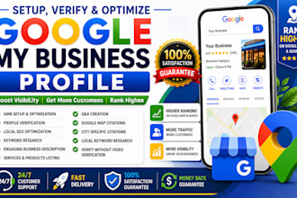 set up, verify and optimize your google my business profile