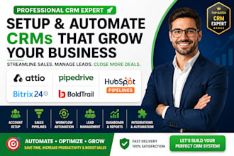 setup attio crm pipedrive crm hubspot app bitrix24 boldtrail hubspot pipelines