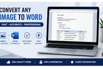 convert image to word with accurate formatting
