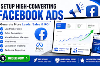 setup facebook ads campaign for leads and sales