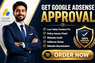 get google adsense approval fix low value content and policy issues