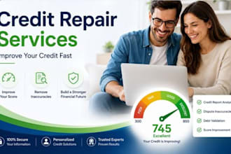 credit repair, boost score, inquiry remove, student loan, charge off, collection