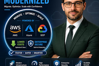modernize your infrastructure to AWS, azure or gcp securely