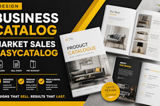 design business catalog market sales easycatalog magazine sell sheet PDF booklet