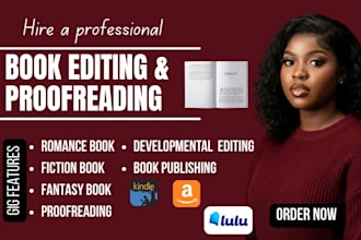 developmental edit, proofread memoir, novel romance nonfiction book editor