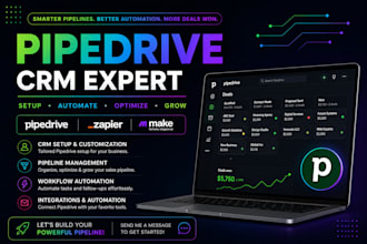 pipedrive gohighlevel automation hubspot trello zoho zapier integration monday