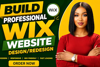 build wix website design ecommerce website development online store seo setup