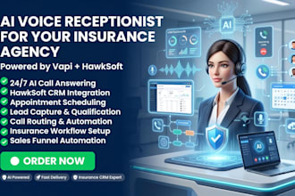 build an ai voice receptionist for your insurance agency using vapi and hawksoft