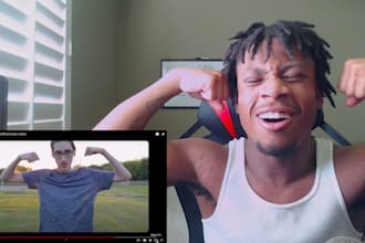 create an authentic, engaging youtube reaction video to your content