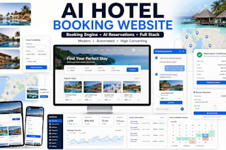 clone expedia airbnb booking engine, ai appointment hotel booking engine website