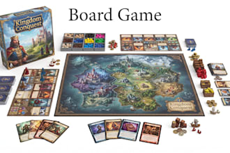 design custom card game board game card frame design area box card illustration