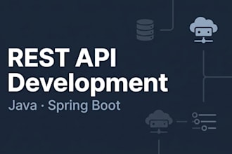 build a rest API backend with java spring boot