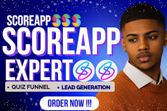 build scoreapp quiz funnel scorecard for score app and typeform lead generation