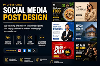 design social media posts