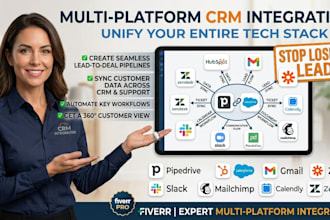 integrate hubspot with salesforce gmail slack zapier mailchimp zendesk calendly