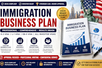 craft winning immigration business plans for visa applications