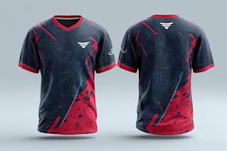 create professional football and soccer jersey design