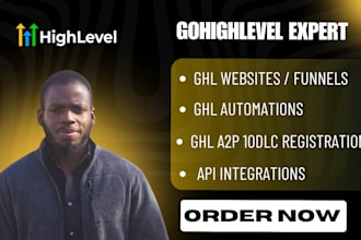 do gohighlevel account setup, checkout champ funnel