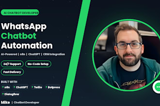 develop whatsapp chatbot whatsapp business api manychat automation