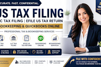 do US tax filing llc tax filing efile US tax return bookkeeping