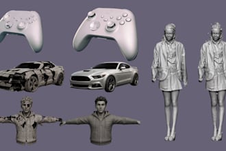 fix mesh repair retopology modify optimize edit broken 3d model stl file repair